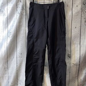 Exofficio Black Nomad Front Button Long Pant size 6